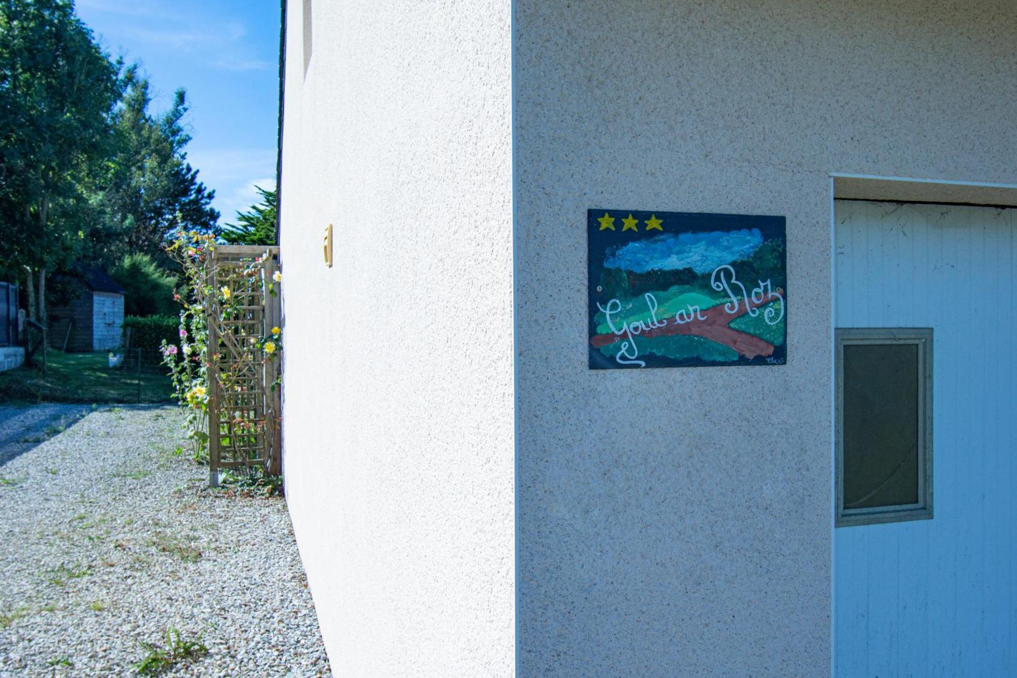 Goul Ar Roz I Terrasse Sud & Vue Mer Telgruc-sur-Mer Exterior foto